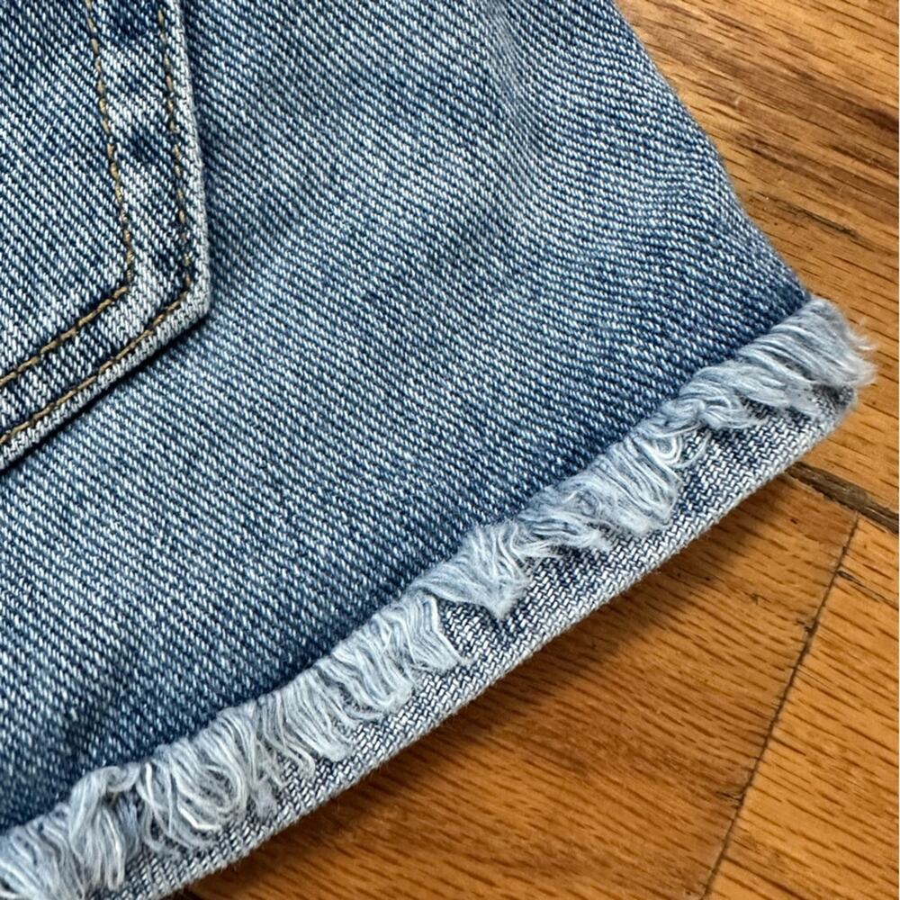 PacSun High Rise Jean Shorts Size 24 - Picture 7 of 7